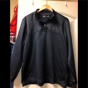 EUC Under Armour 1/4 ZIP Black Jacket.